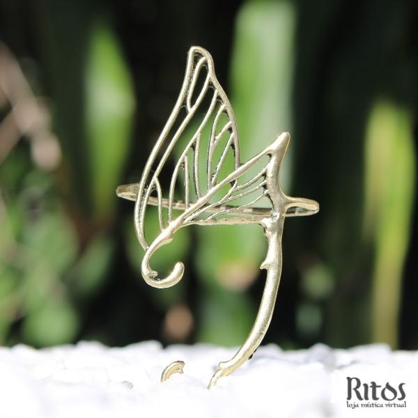 Brinco ear cuff moda elfica 