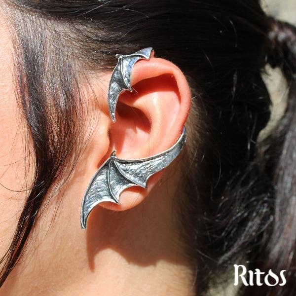 Brinco ear cuff moda elfica 