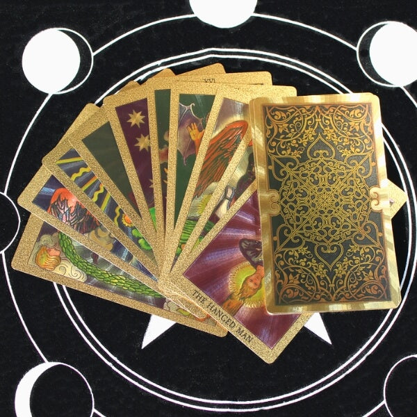 Deck de Tarot Waite con Cartas Doradas Edición Especial